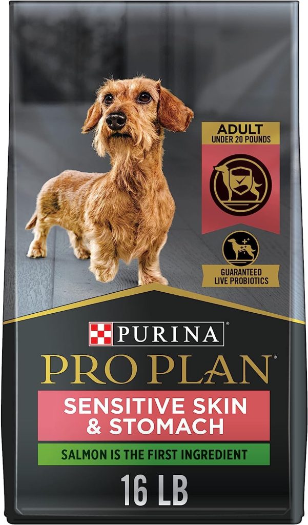 Purina Pro Plan Adult Sensitive Skin & Stomach Small Breed Formula Dry Dog Food