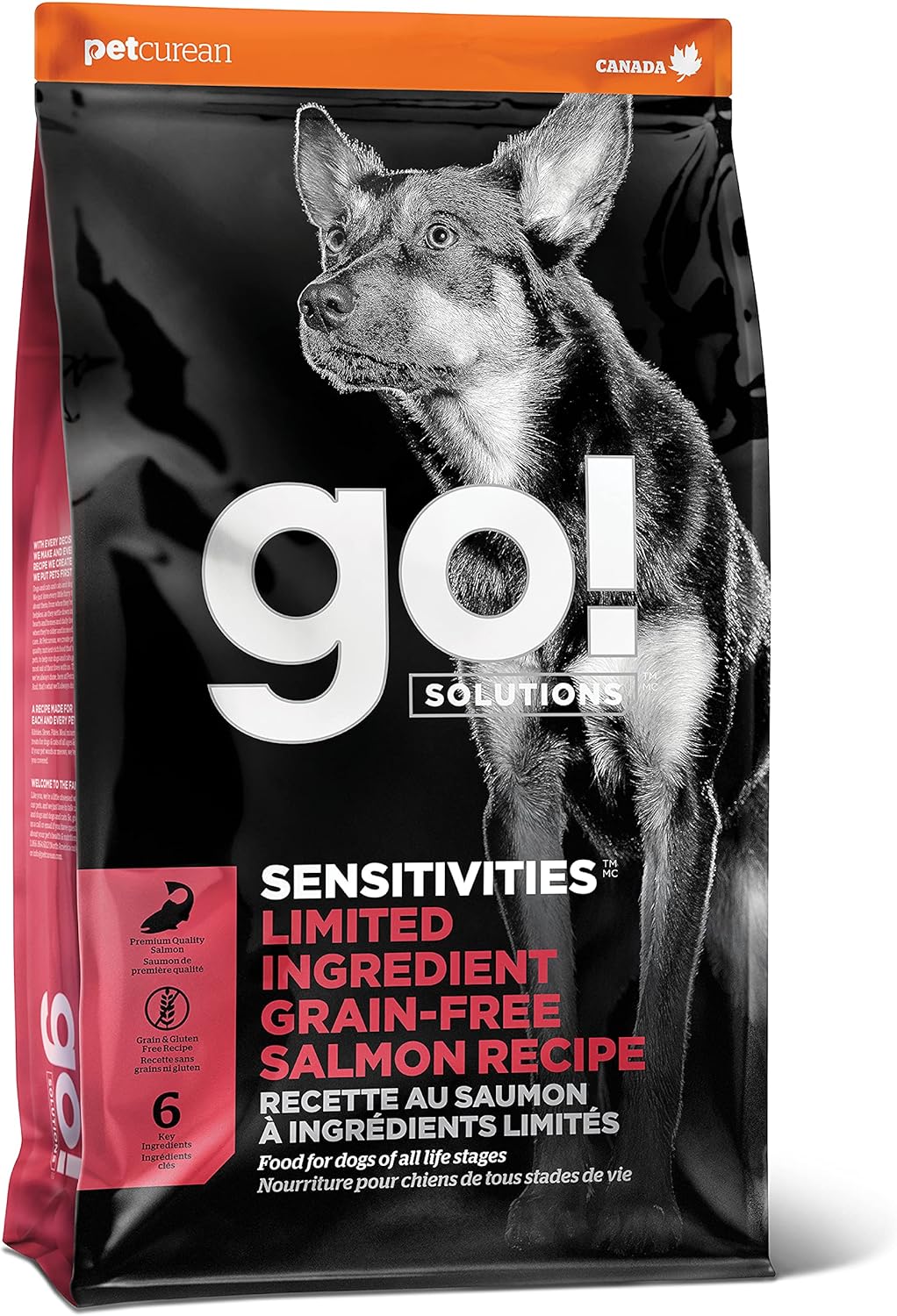 Go! Solutions Sensitivities Limited Ingredient Grain-Free Salmon Recipe Dry Dog Food – Gallery Image 1
