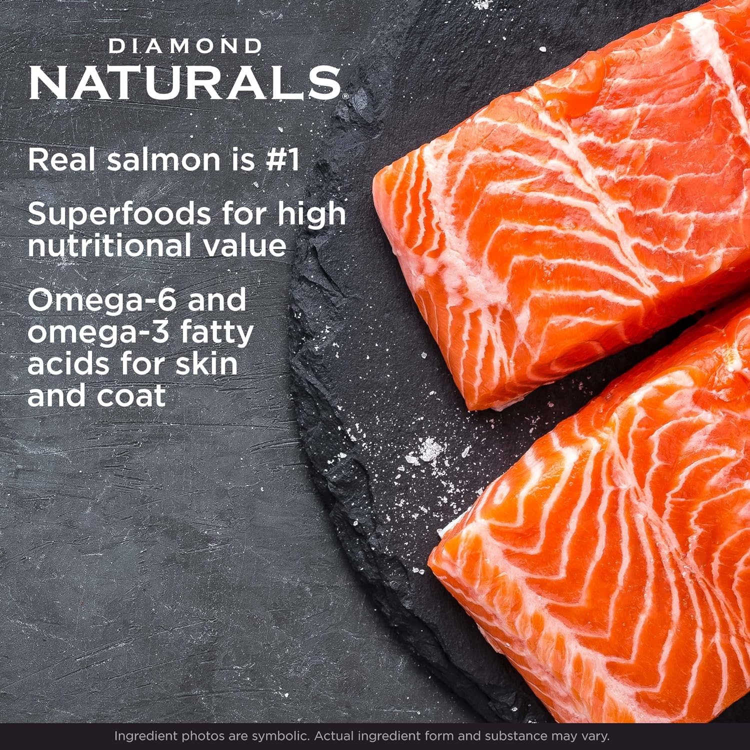 Diamond Naturals Skin & Coat Formula All Life Stages Salmon & Potato Formula Dry Dog Food – Gallery Image 4