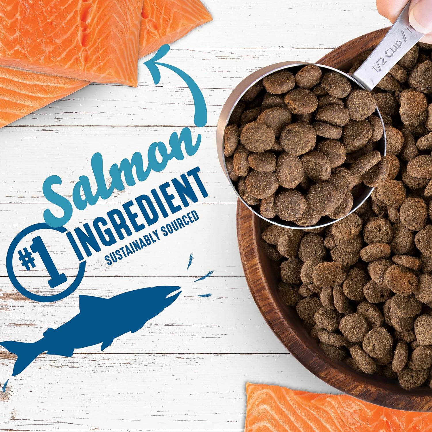 Earthborn Holistic Unrefined Smoked Salmon with Ancient Grains & Superfoods Dry Dog Food – Gallery Image 3