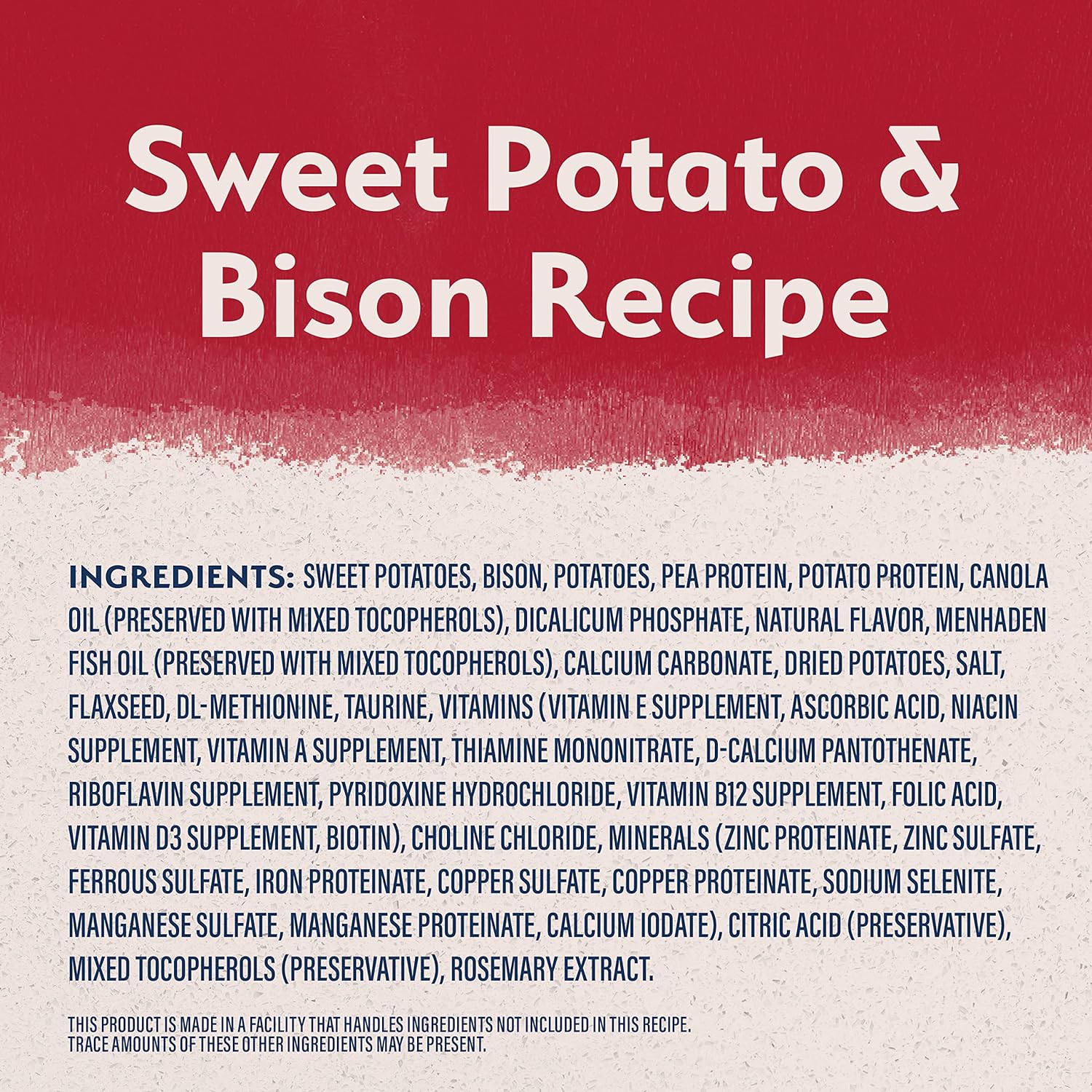 Natural Balance L.I.D. Limited Ingredient Diets Grain-Free Sweet Potato & Bison Dry Dog Food – Gallery Image 3