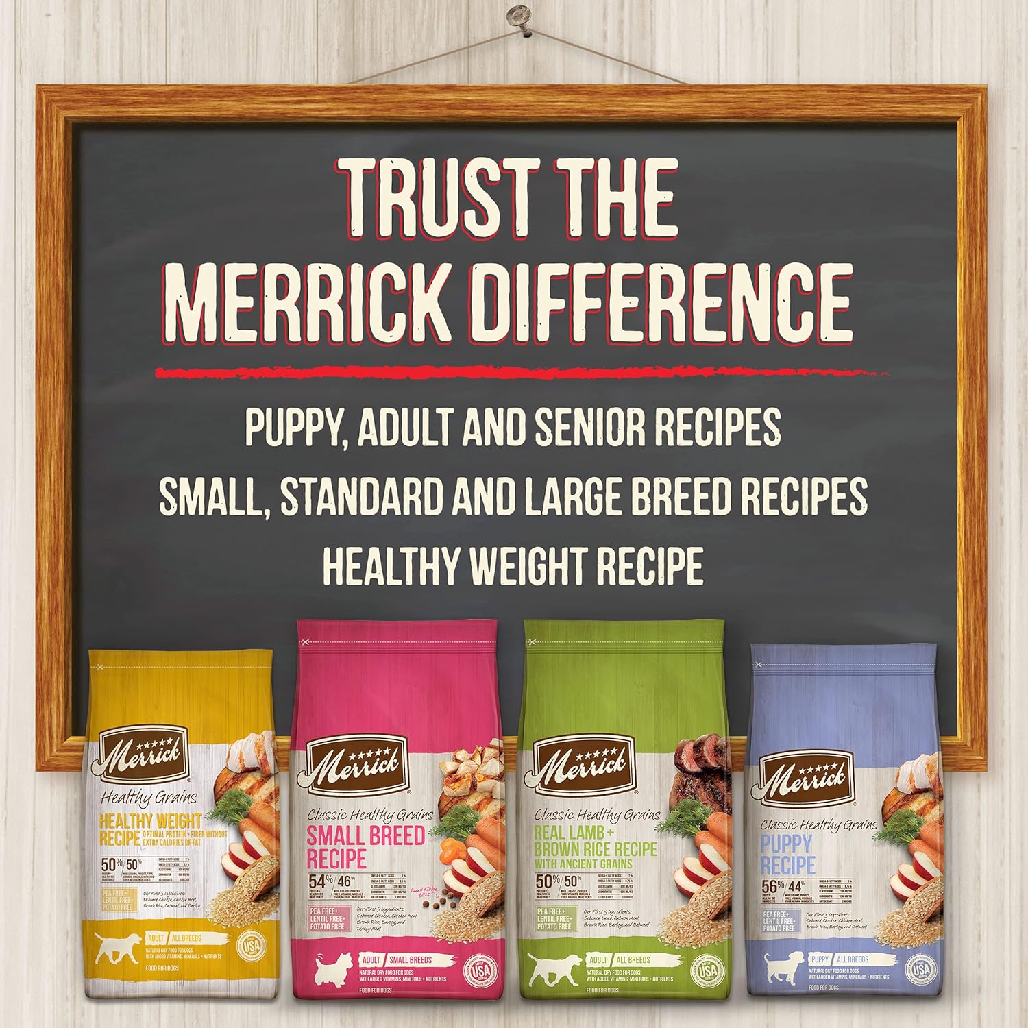 Merrick Healthy Grains Healthy Weight Recipe Dry Dog Food – Gallery Image 8