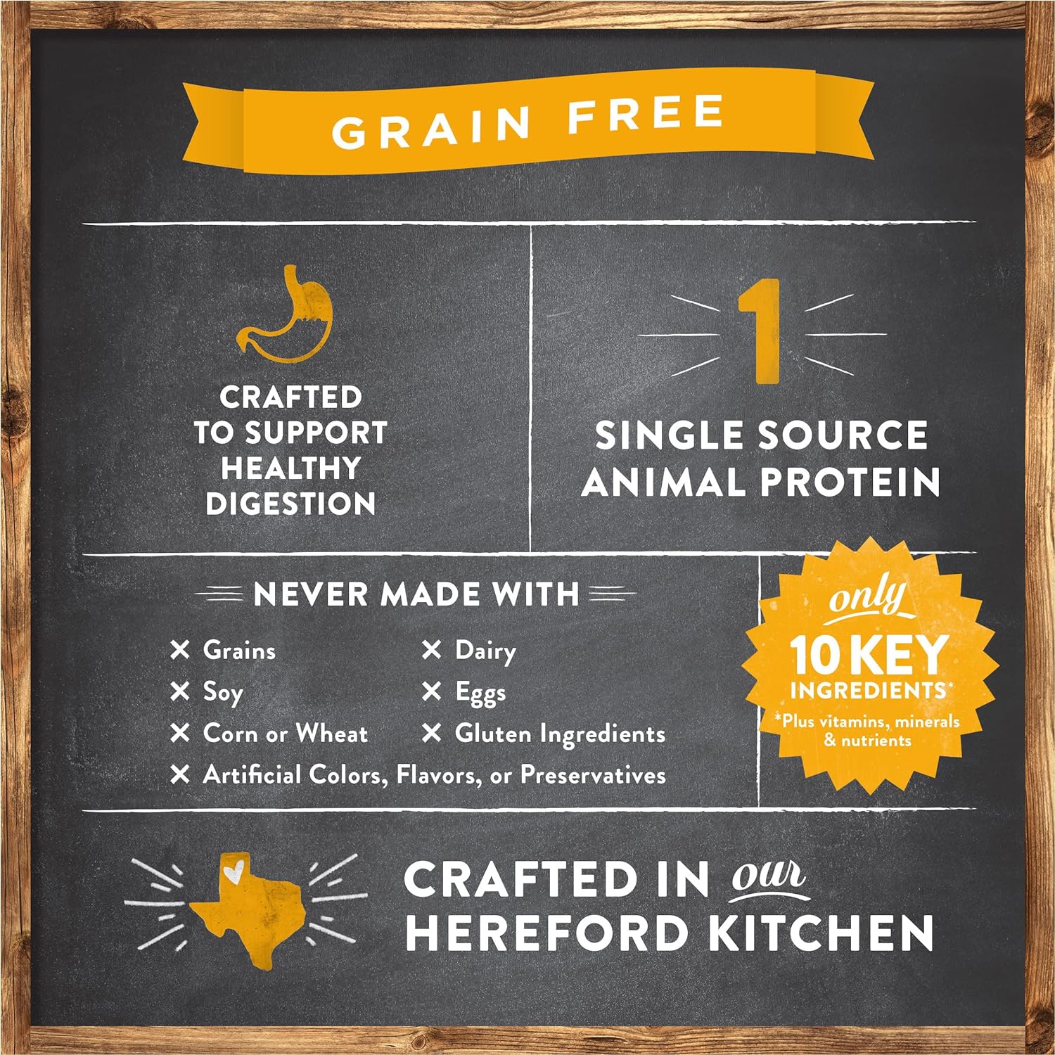 Merrick Limited Ingredient Diet Grain-Free Real Salmon & Sweet Potato Recipe Dry Dog Food – Gallery Image 3