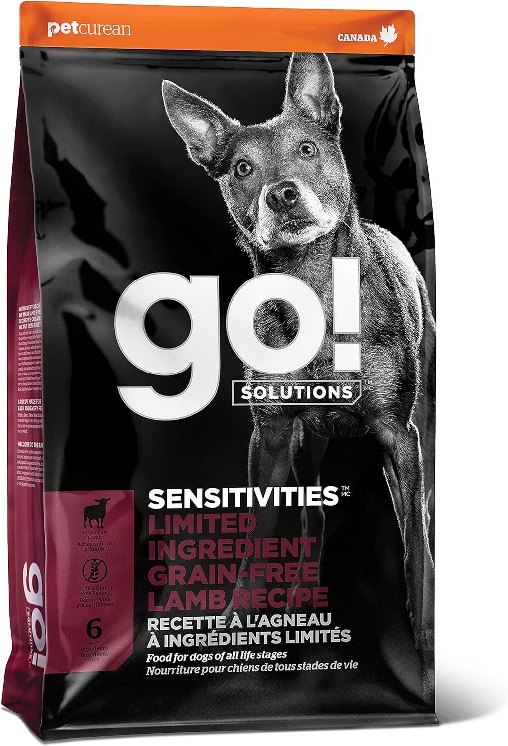 Go! Solutions Sensitivities Limited Ingredient Grain-Free Lamb Recipe Dry Dog Food – Gallery Image 1