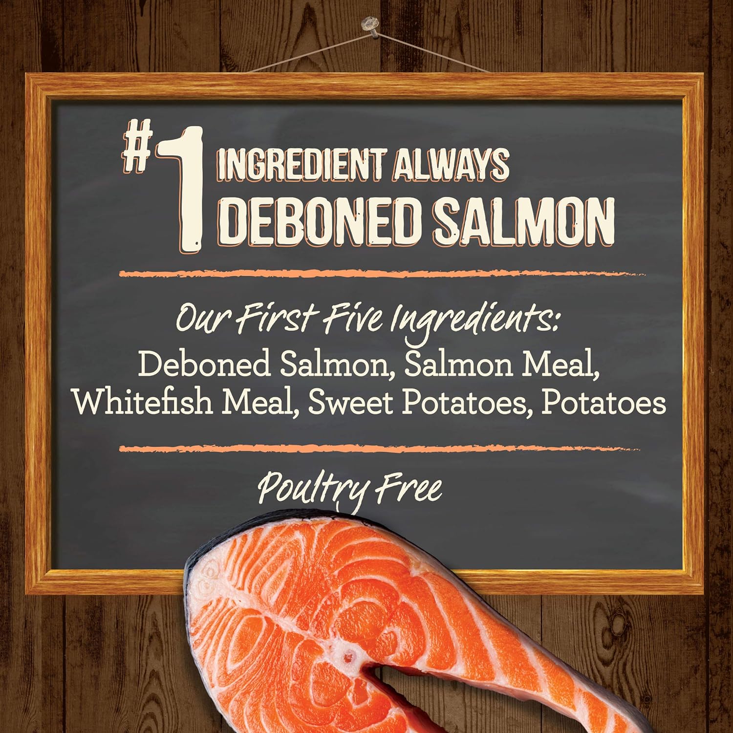 Merrick Grain-Free Real Salmon + Sweet Potato Recipe Dry Dog Food – Gallery Image 3