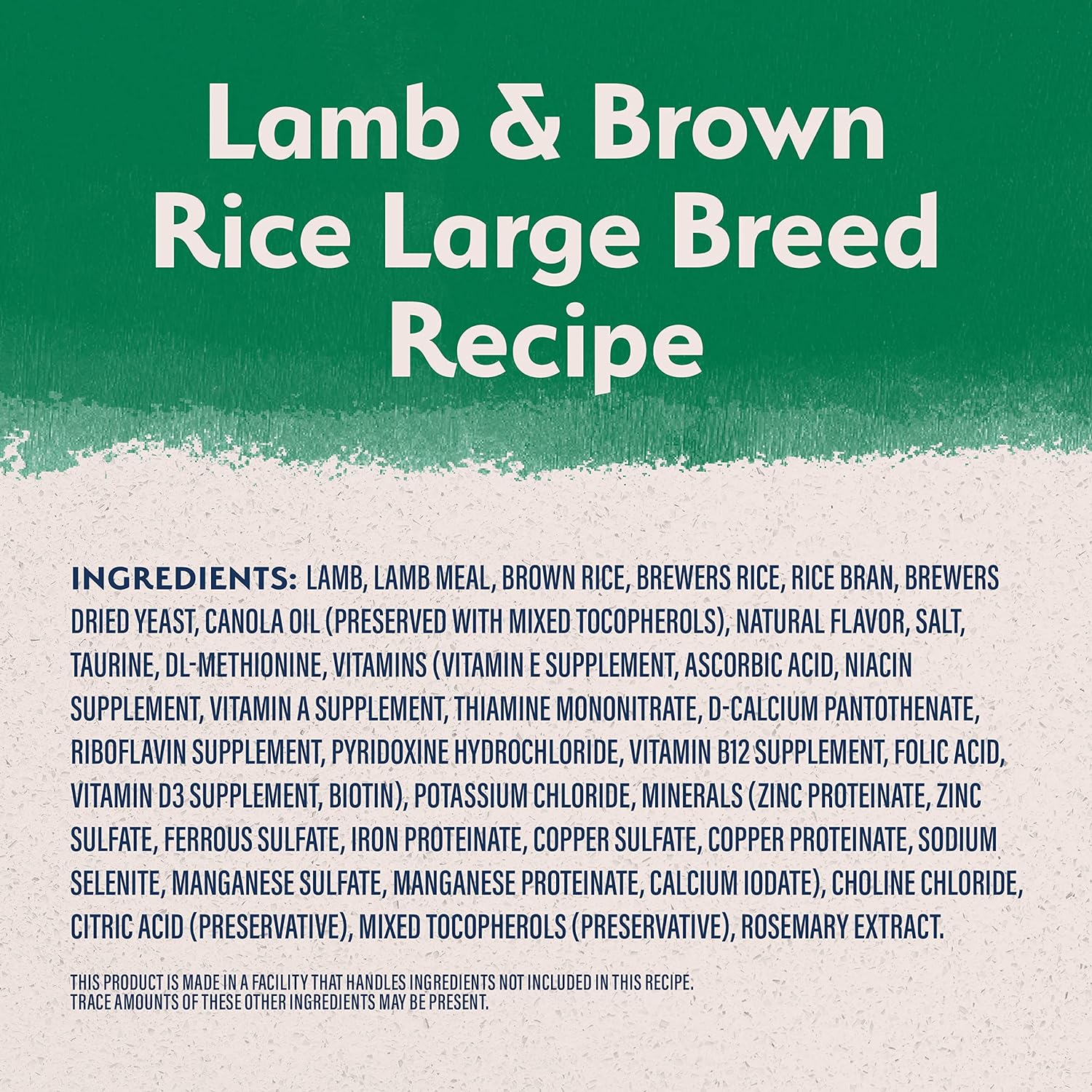 Natural Balance L.I.D. Limited Ingredient Diets Lamb & Brown Rice Large Breed Bites Dry Dog Food – Gallery Image 3