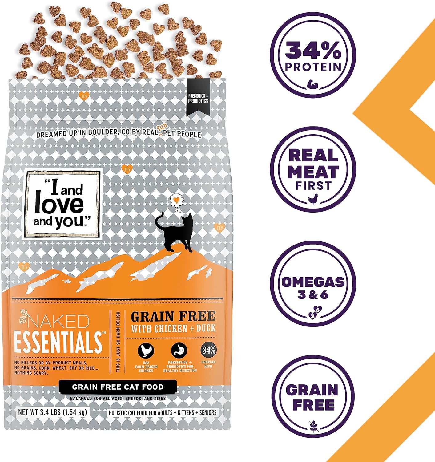 I and Love and You Naked Essentials Grain-Free with Chicken + Duck Dry Dog Food – Gallery Image 3