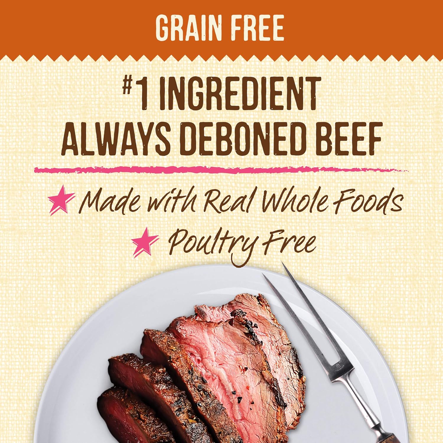 Merrick Lil’ Plates Grain-Free Real Texas Beef + Sweet Potato Recipe Dry Dog Food – Gallery Image 3