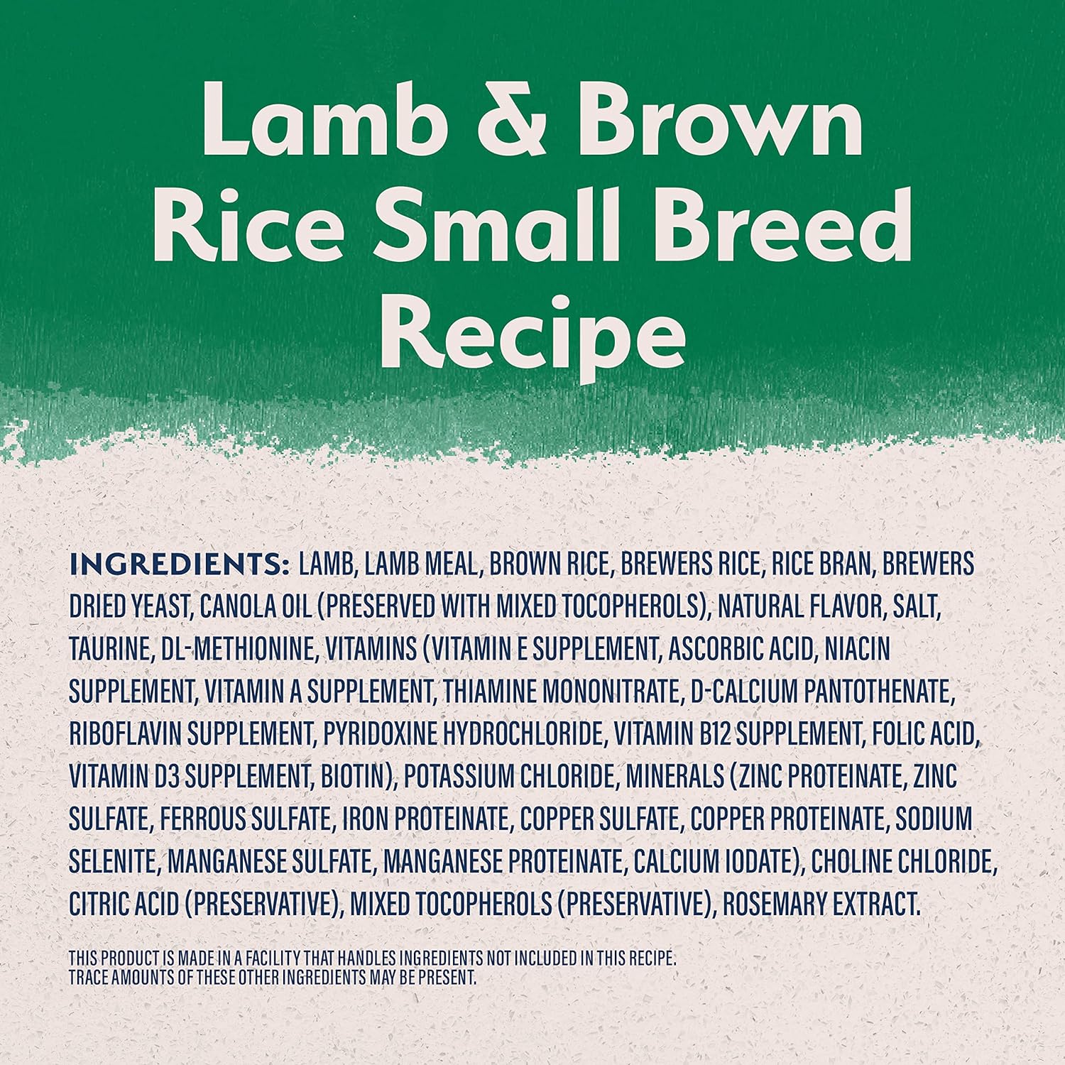 Natural Balance L.I.D. Limited Ingredient Diets Lamb & Brown Rice Small Breed Bites Dry Dog Food – Gallery Image 3
