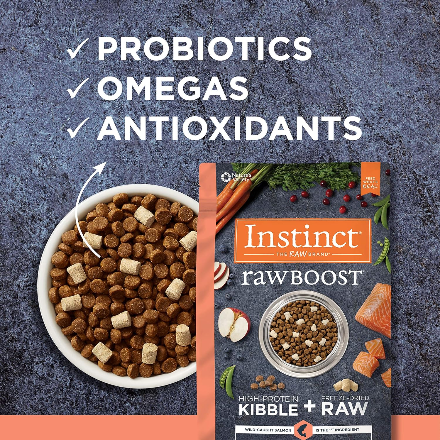 Instinct Raw Boost Grain-Free Recipe with Real Salmon Dry Dog Food – Gallery Image 6