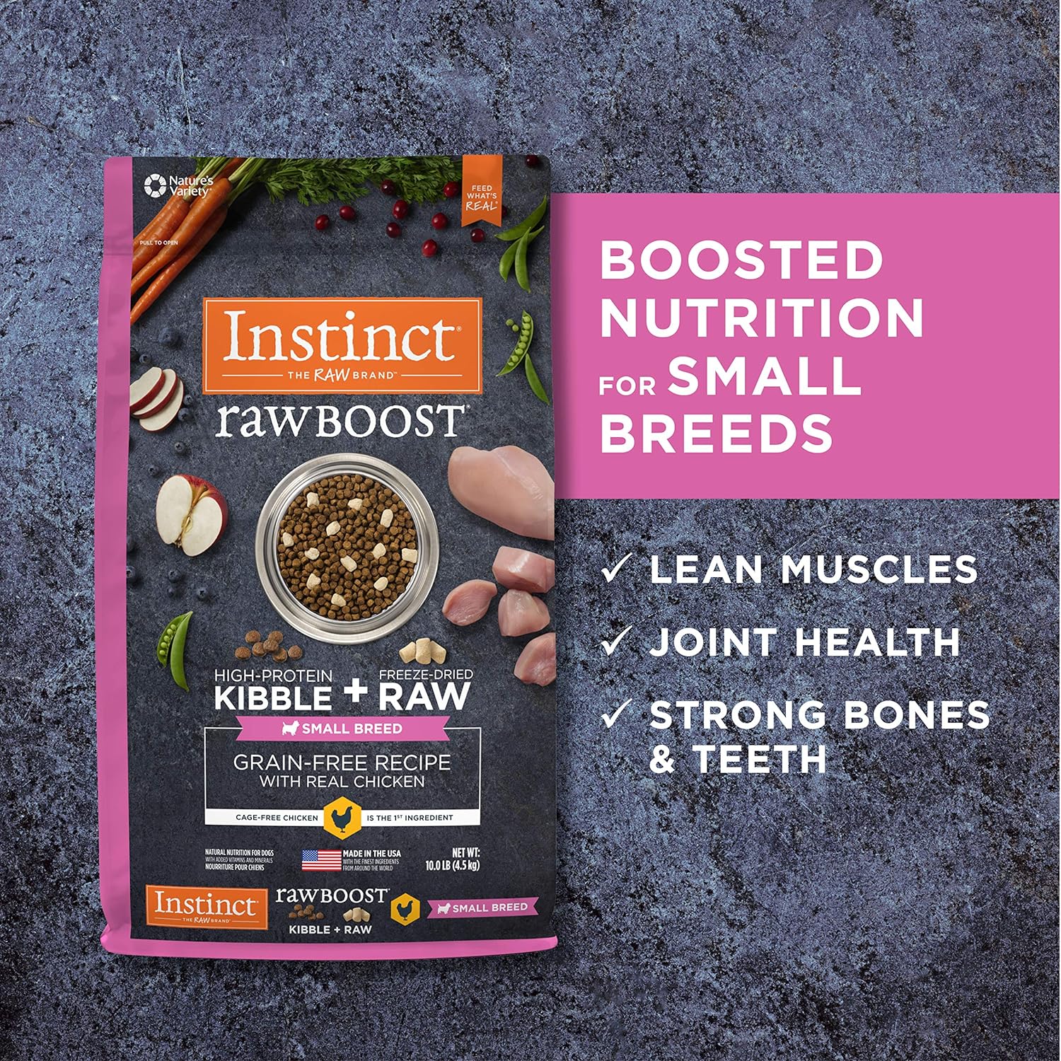 Instinct Raw Boost Grain-Free Recipe with Real Duck for Small Breed Dogs Dry Dog Food – Gallery Image 6