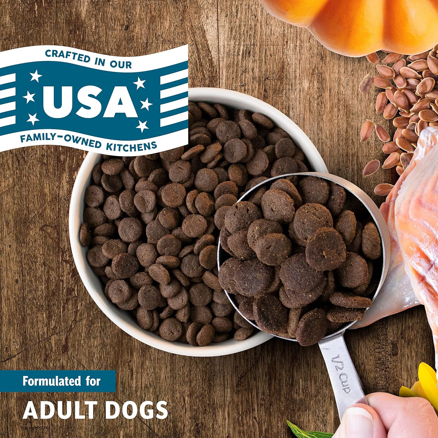 Earthborn Holistic Venture Limited Ingredient Grain-Free Alaska Pollock Meal & Pumpkin Dry Dog Food – Gallery Image 3