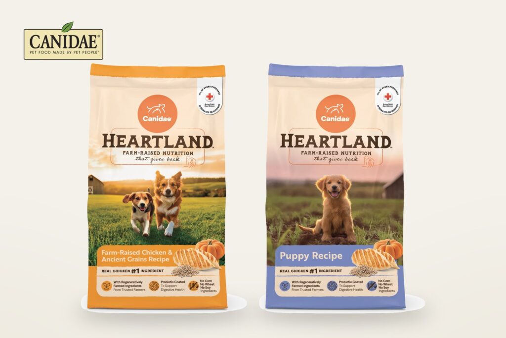 Canidae dog food packagings