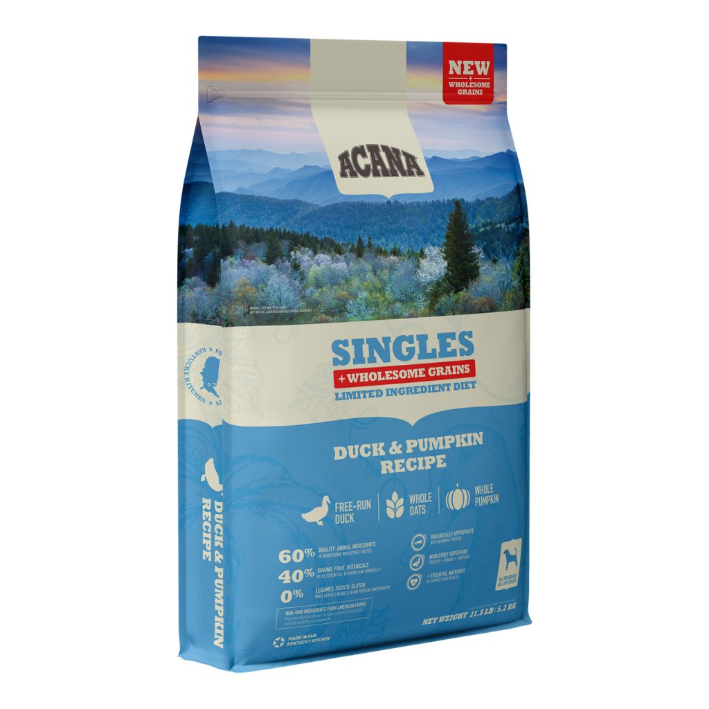 Acana Wholesome Grains Limited Ingredient Diet Duck & Pumpkin Recipe Dry Dog Food