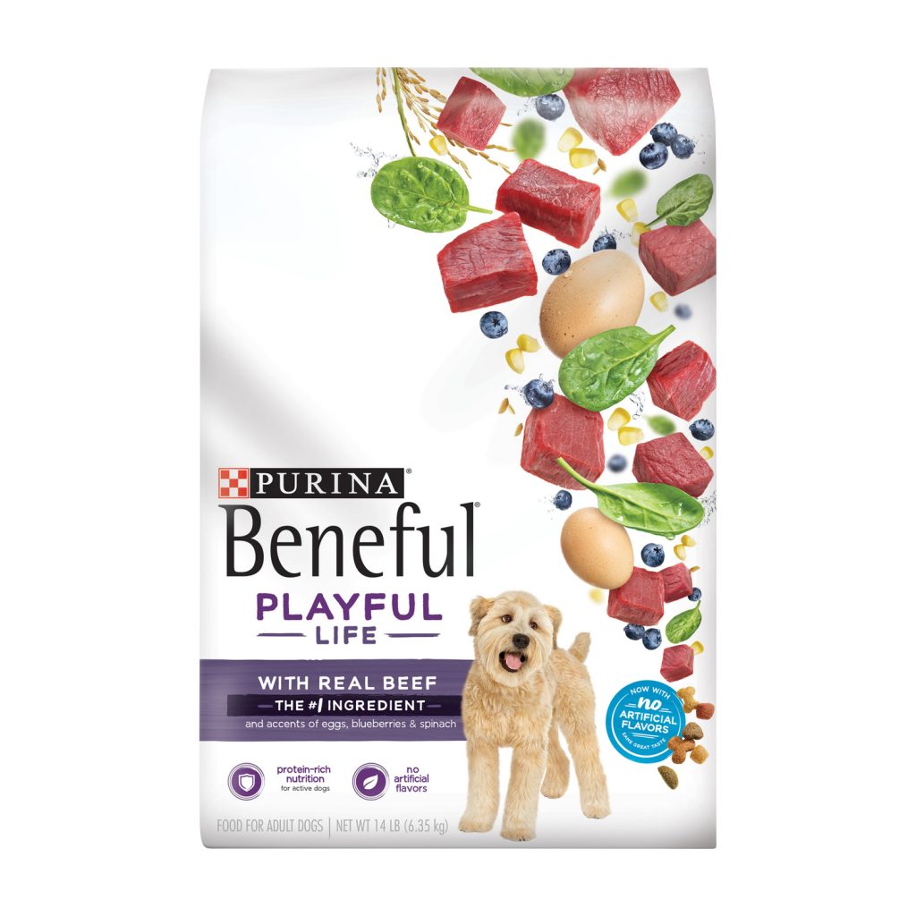 Purina Beneful Playful Life Farm-Raised Beef Dry Dog Food