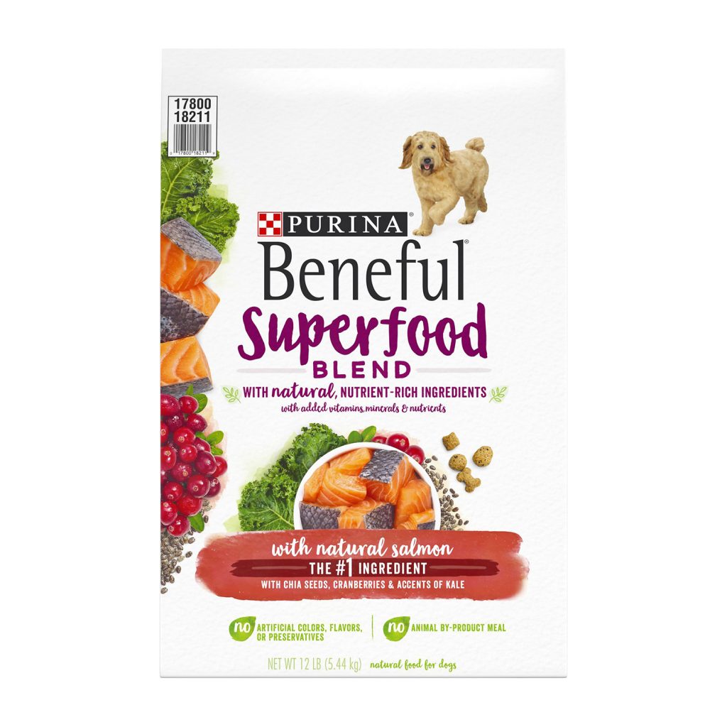 Purina Beneful Superfood Blend Salmon Dry Dog Food