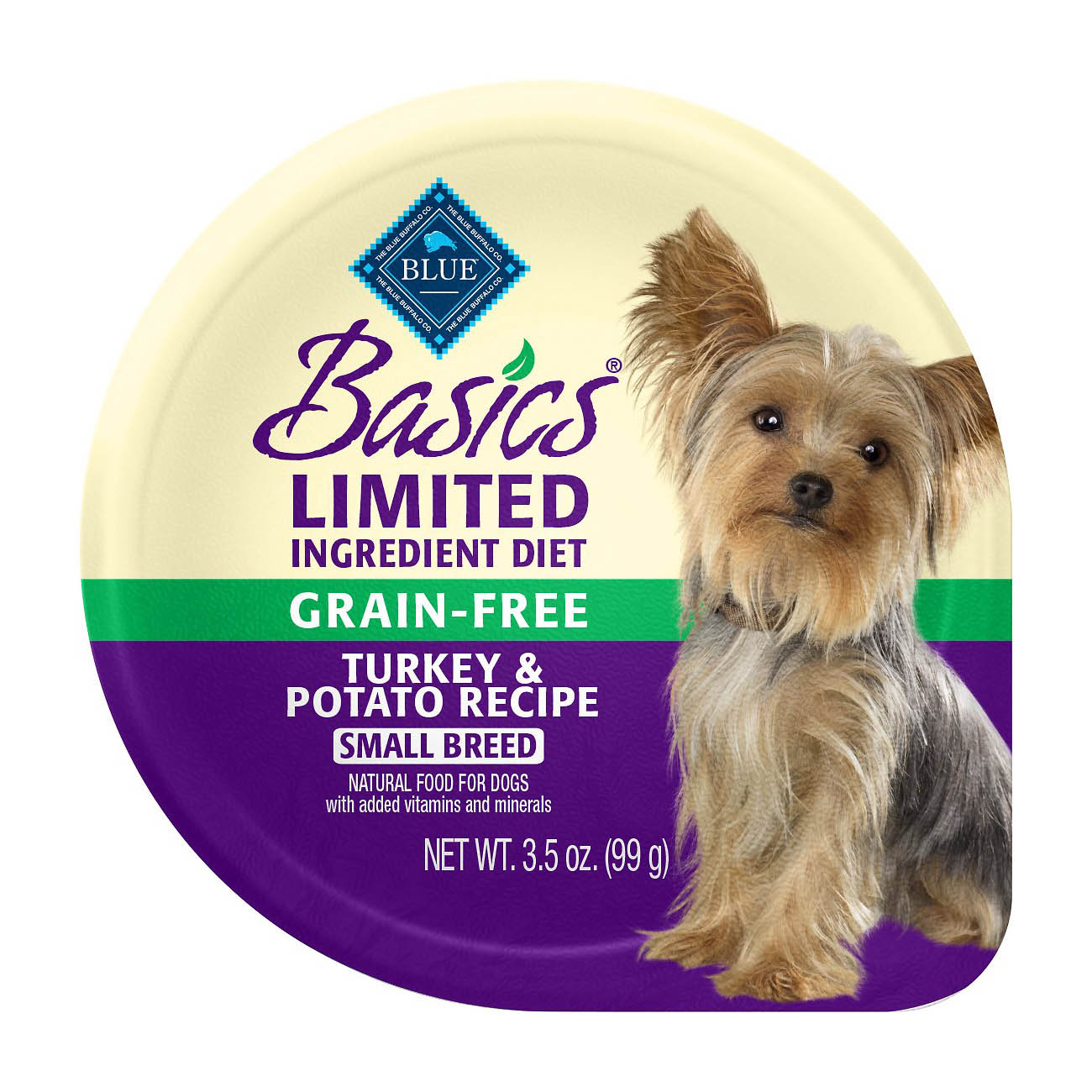 Blue Basics Limited Ingredient Diet Adult Small Breed GrainFree Turkey