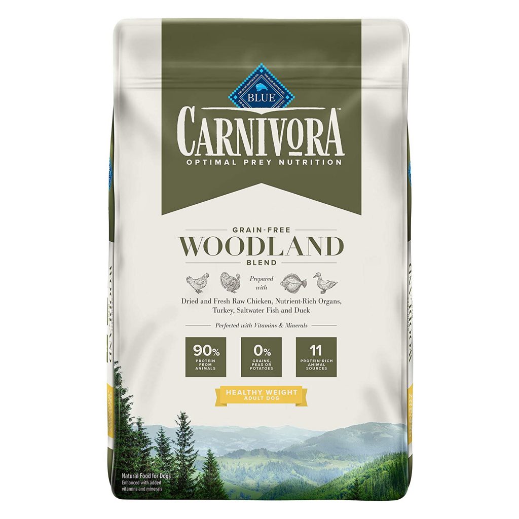 Blue Carnivora Adult Woodland Blend Weight Control Dry Dog Food