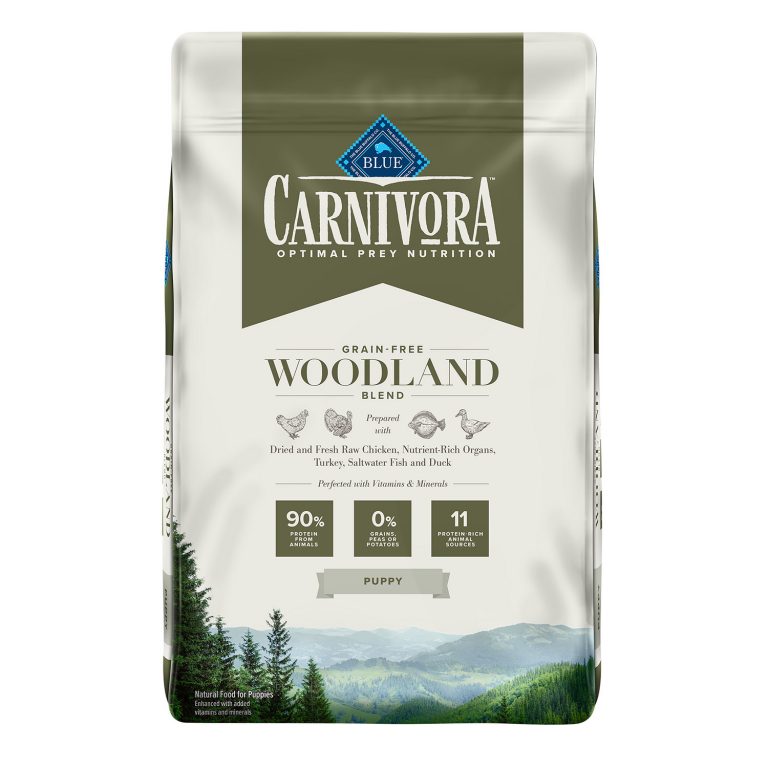 blue carnivora dog food