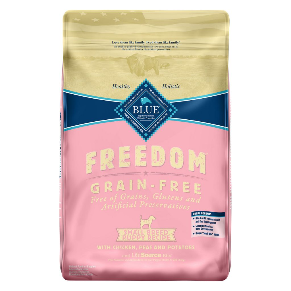 Blue Freedom Small Breed Puppy Grain-Free Chicken Recipe Dry Dog Food