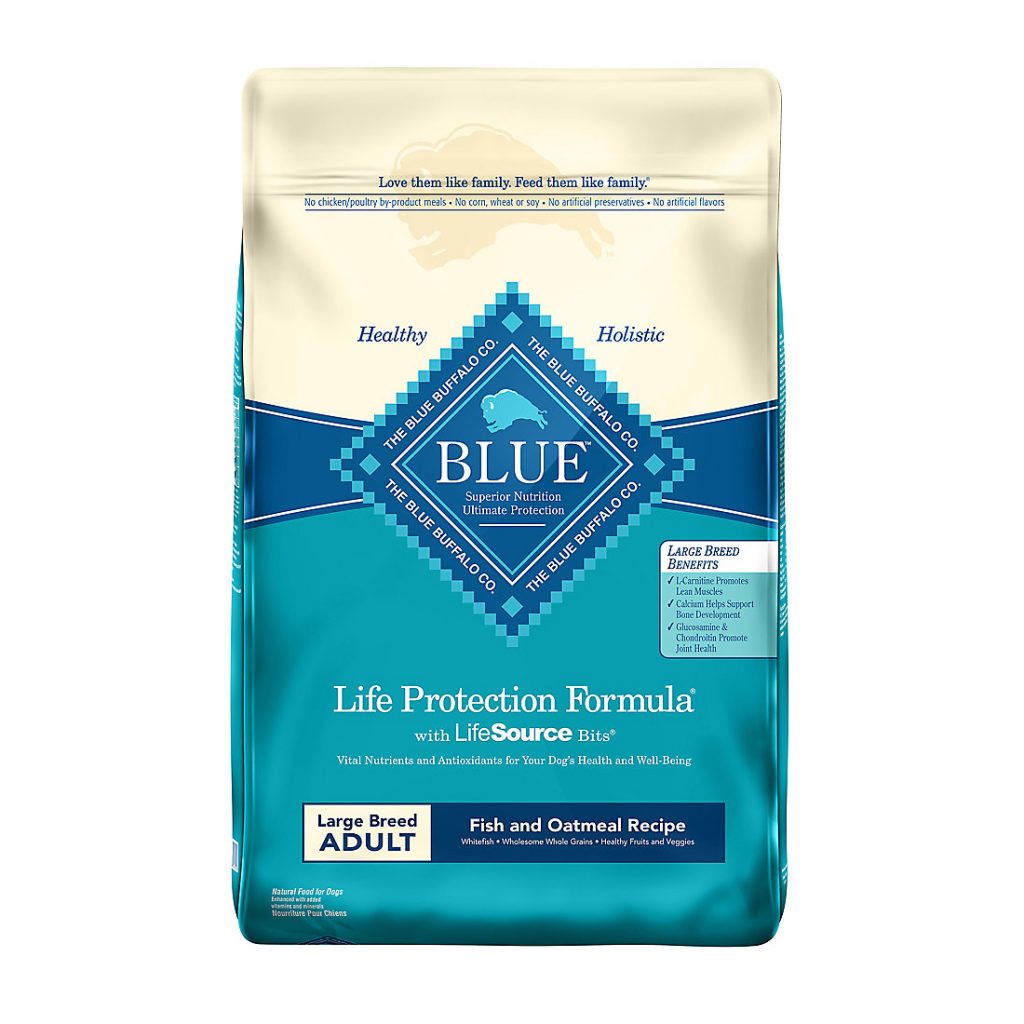 Blue Life Protection Formula Large Breed Adult Fish and Oatmeal Recipe Dry Dog Food