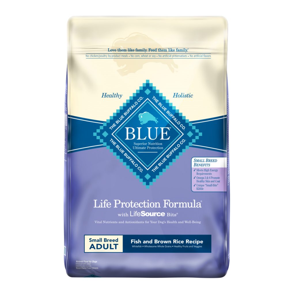 Blue Life Protection Formula Small Breed Adult Fish and Brown Rice Recipe Dry Dog Food