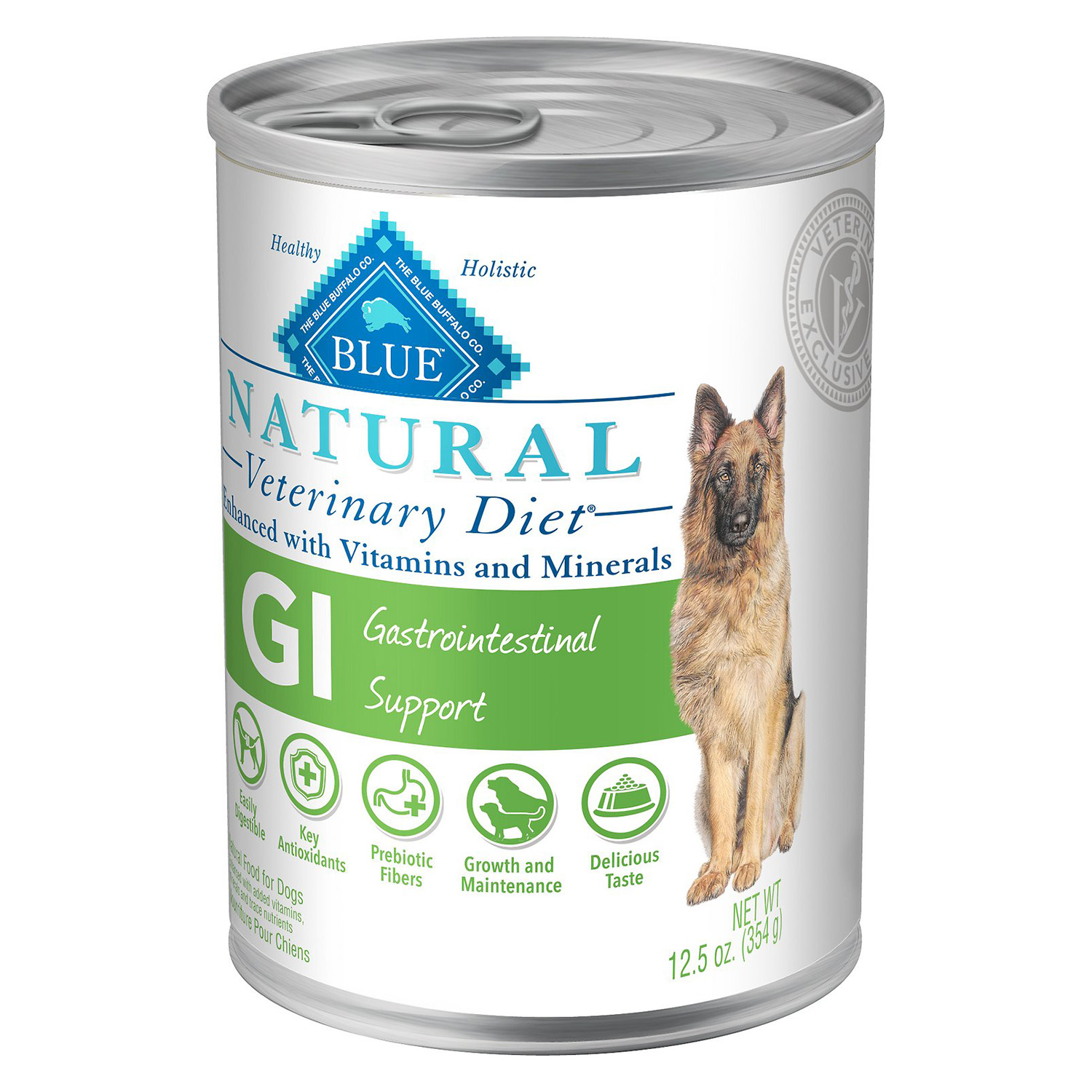 Blue Natural Veterinary Diet GI Gastrointestinal Support Low Fat Canned