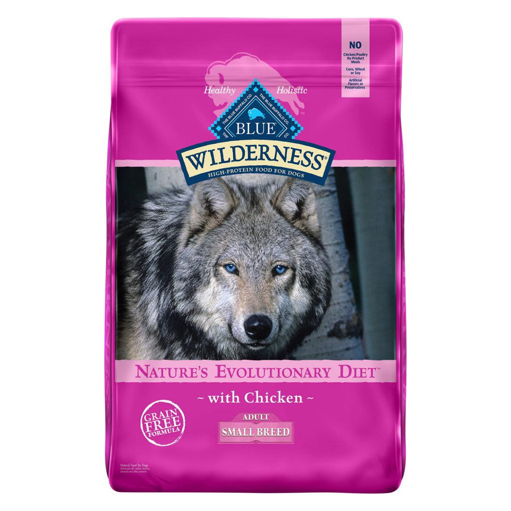 Blue Wilderness Small Breed Adult Chicken Recipe Grain-Free Dry Dog Food