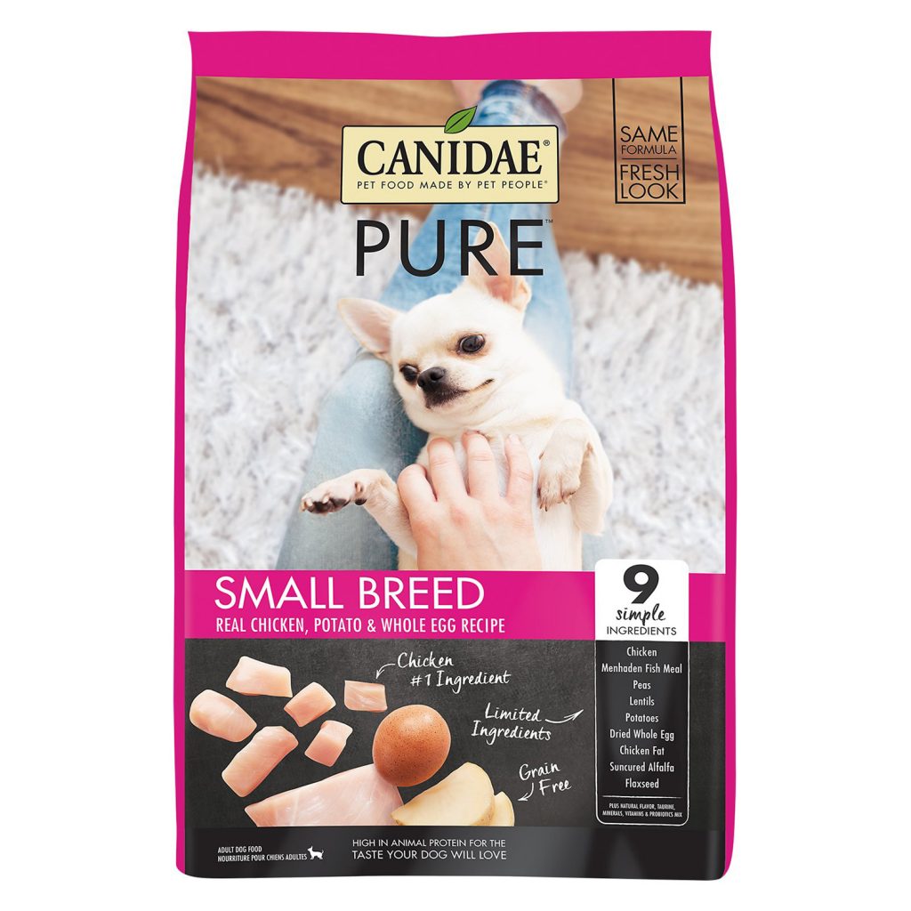 Canidae Pure Grain-Free Small Breed Real Chicken, Potato & Whole Egg Recipe Dry Dog Food