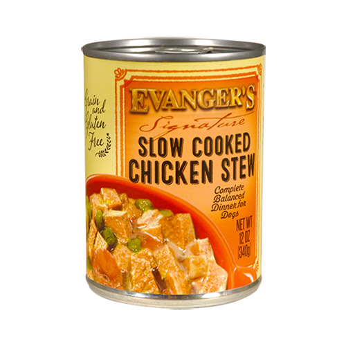 Evanger's Signature Slow Cooked Chicken Stew Canned Dog Food Review