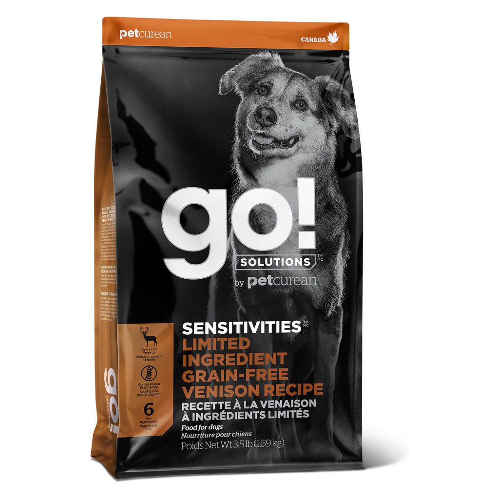 Go! Solutions Sensitivities Limited Ingredient Grain-Free Venison Recipe Dry Dog Food