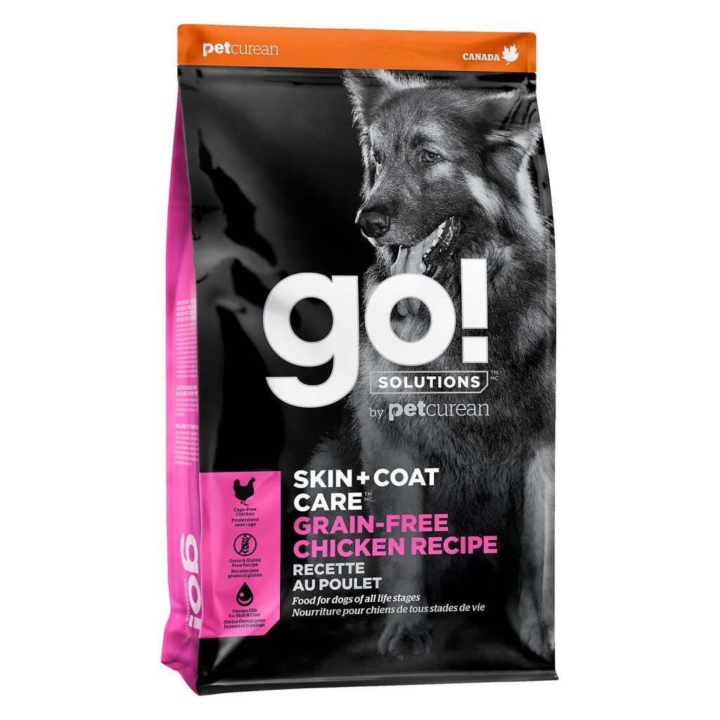Go! Solutions Skin + Coat Care Grain-Free Chicken Recipe Dry Dog Food