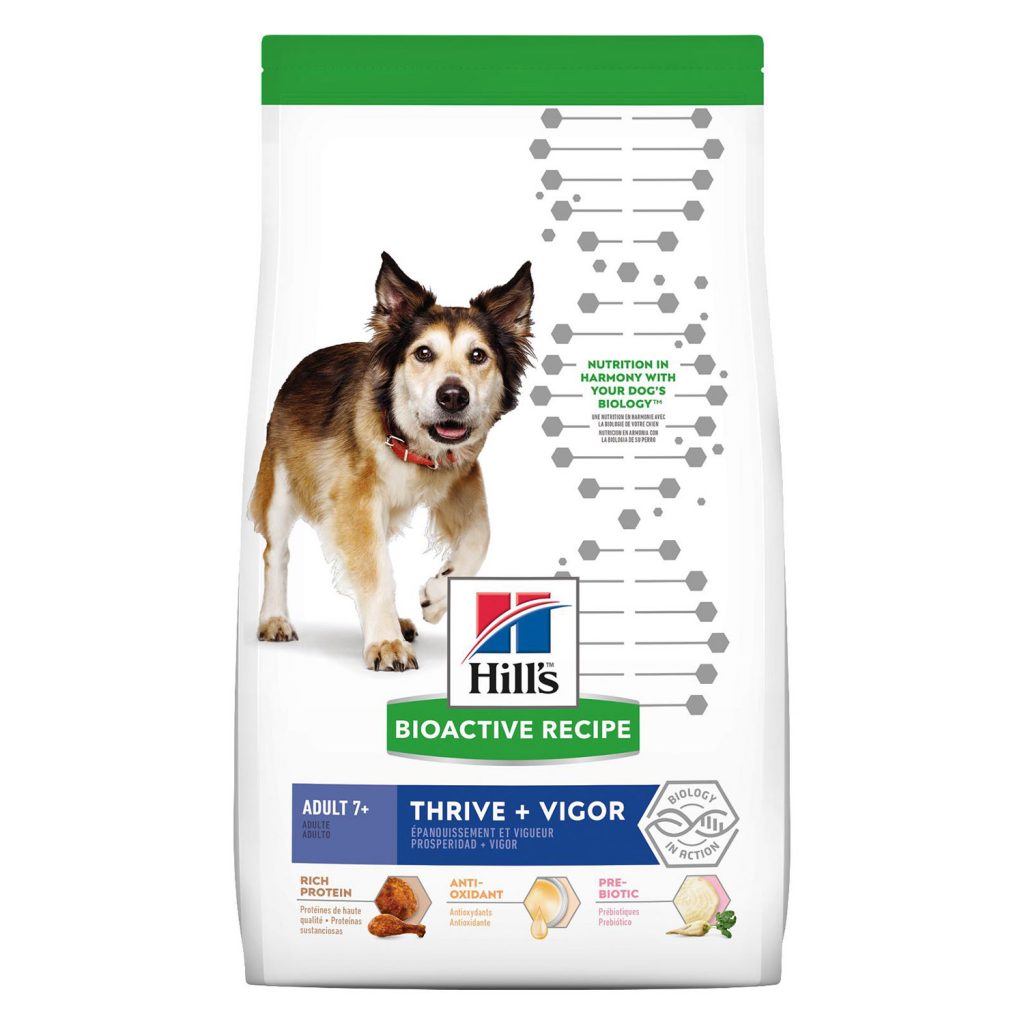 Hill’s Bioactive Recipe Adult 7+ Thrive + Vigor Dry Dog Food