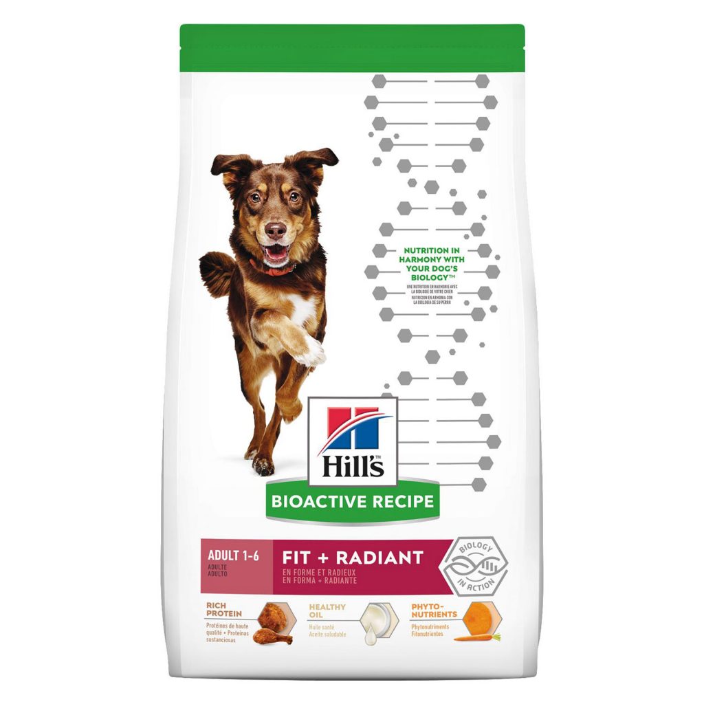 Hill’s Bioactive Recipe Adult Fit + Radiant Dry Dog Food