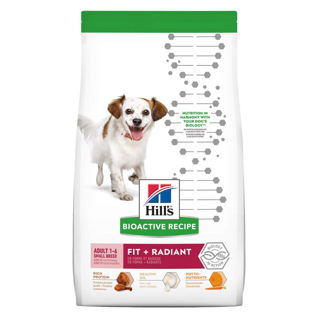 Hill’s Bioactive Recipe Adult Small Breed Fit + Radiant​ Dry Dog Food