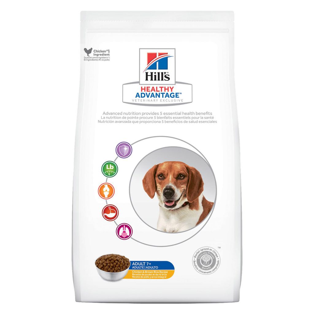 Hill’s Healthy Advantage Adult 7+ Chicken & Brown Rice Recipe Dry Dog Food