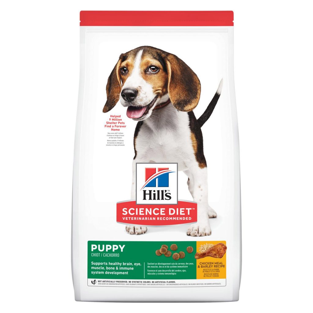 Hill’s Science Diet Puppy Chicken Meal & Barley Recipe Dry Dog Food