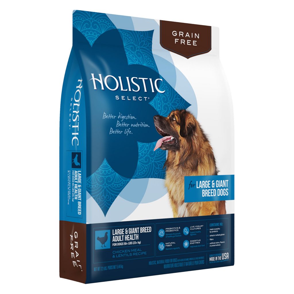 Holistic Select Adult Large & Giant Breed Grain-Free Dry Dog Food