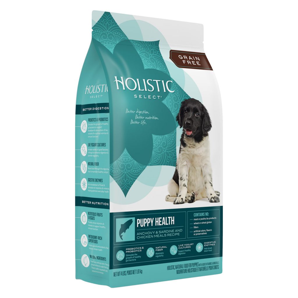 Holistic Select Puppy Health Grain-Free Anchovy, Sardine & Chicken Meal Recipe Dry Dog Food
