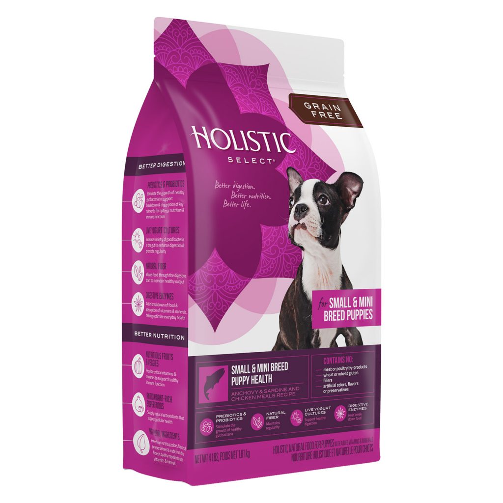 Holistic Select Grain-Free Small & Mini Breed Puppy Health Dry Dog Food