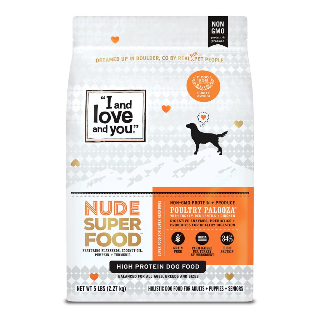 I and Love and You Nude Super Food Poultry Palooza Dry Dog Food