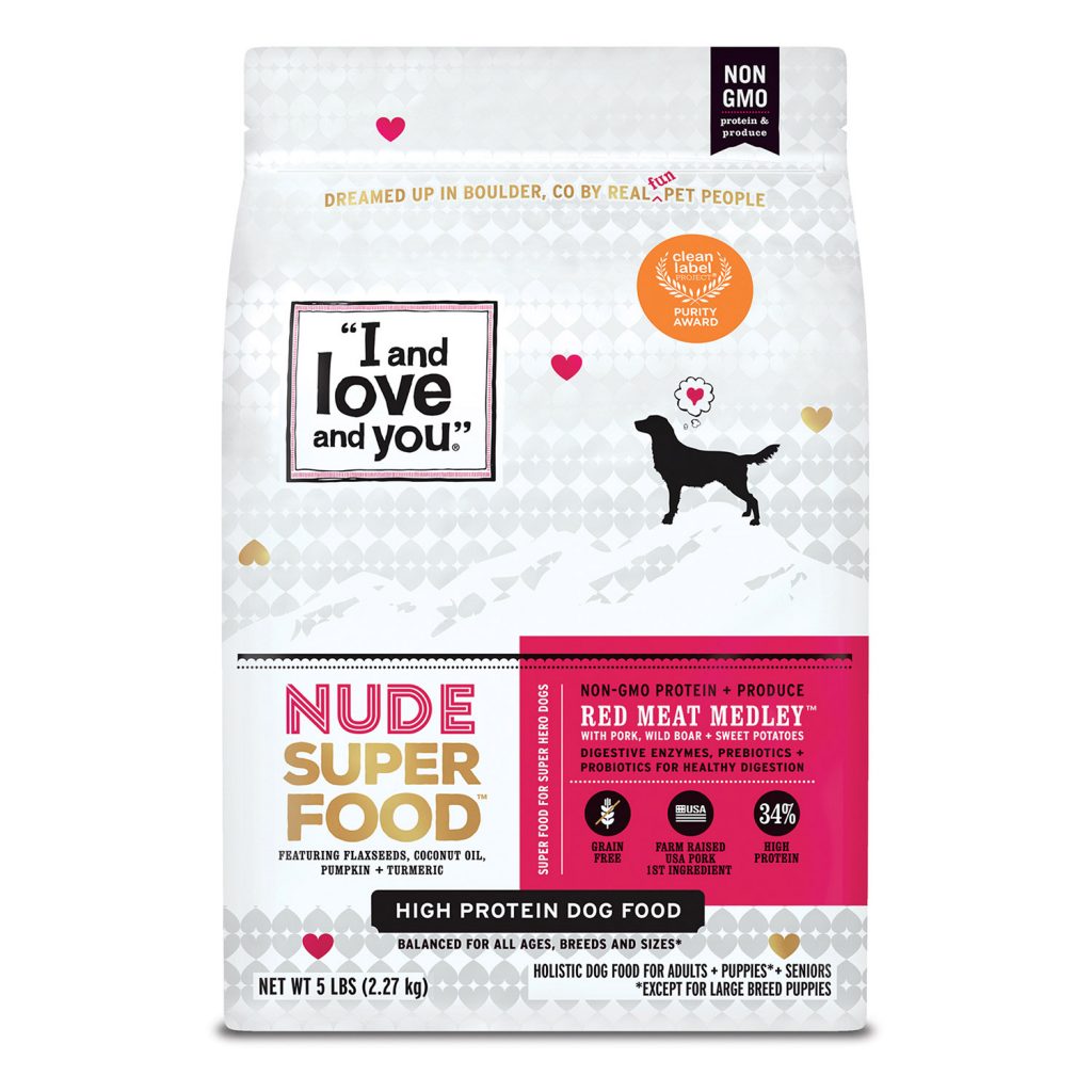 I and Love and You Nude Super Food Red Meat Medley Dry Dog Food