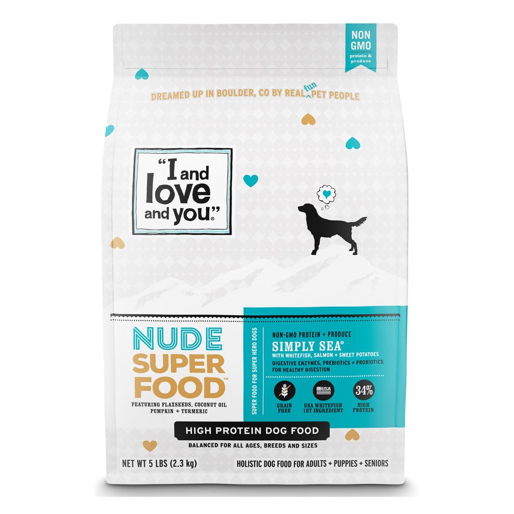 I and Love and You Nude Super Food Simply Sea Dry Dog Food