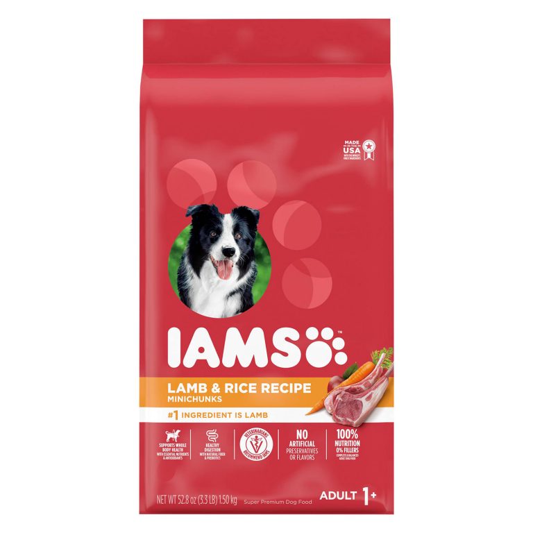Iams Adult Minichunks with Lamb & Rice Dry Dog Food Review