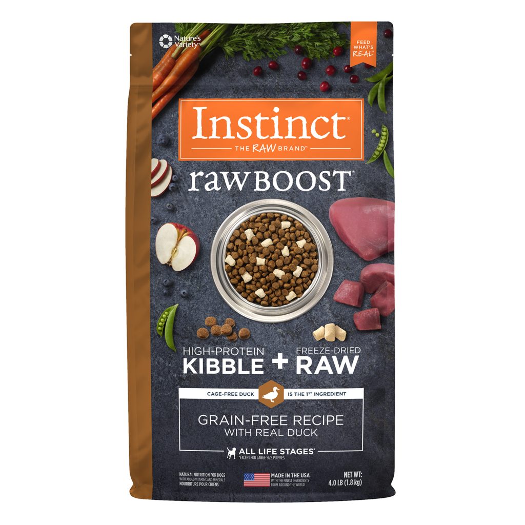 Instinct Raw Boost Grain-Free Recipe with Real Duck Dry Dog Food