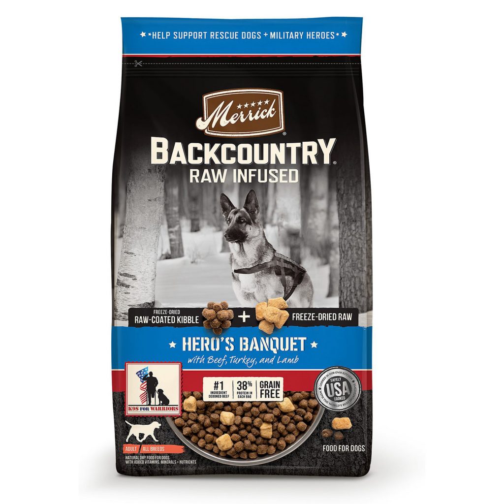 Merrick Backcountry Raw Infused Hero’s Banquet Dry Dog Food