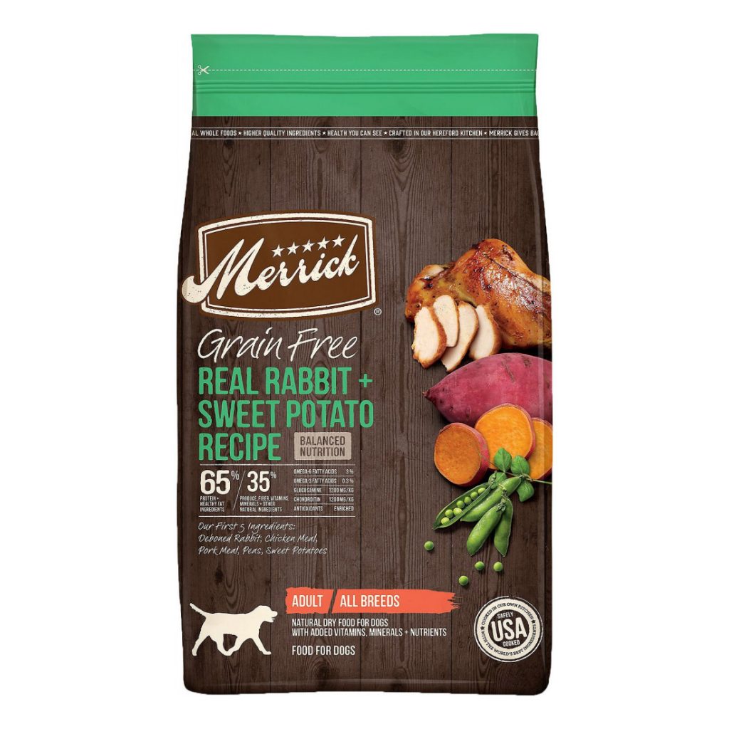 Merrick Grain-Free Real Rabbit + Sweet Potato Recipe Dry Dog Food