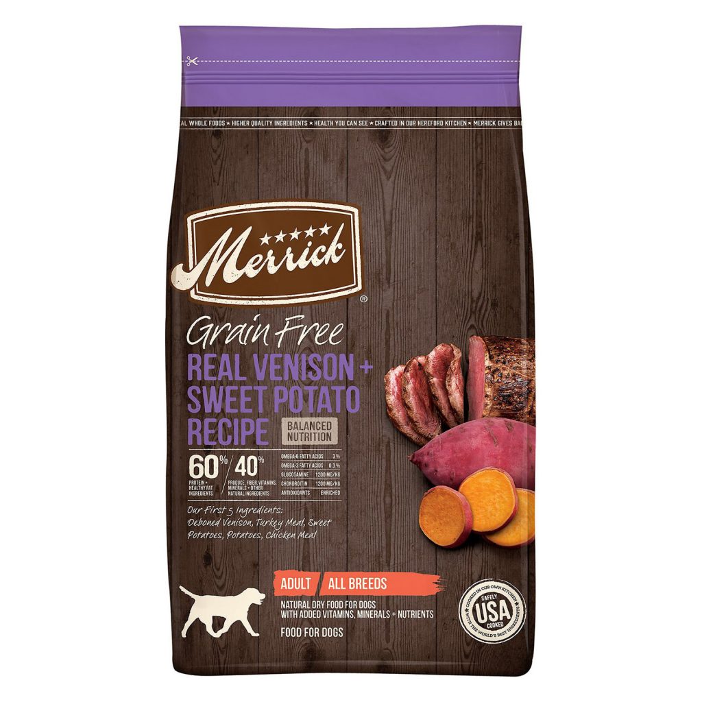 Merrick Grain-Free Real Venison + Sweet Potato Recipe Dry Dog Food