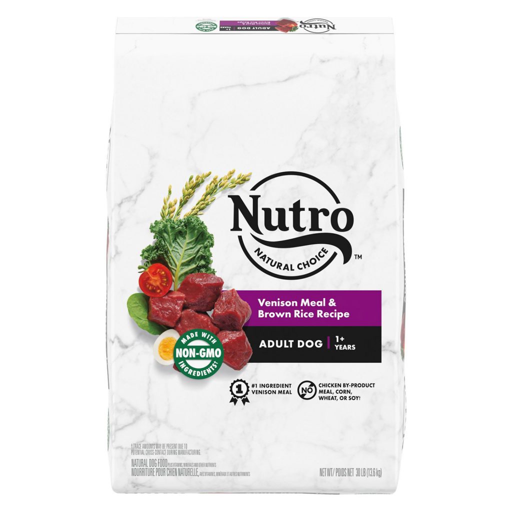 Nutro Natural Choice Adult Venison Meal & Brown Rice Recipe Dry Dog Food