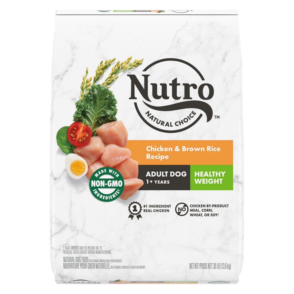 Nutro Natural Choice Healthy Weight Adult Chicken & Brown Rice Recipe Dry Dog Food
